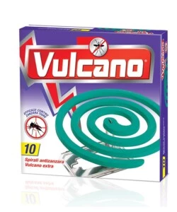 SPIRALI ANTIZANZARE VULCANO 10 PEZZI